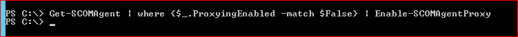Get-SCOMAgent_SetEnable